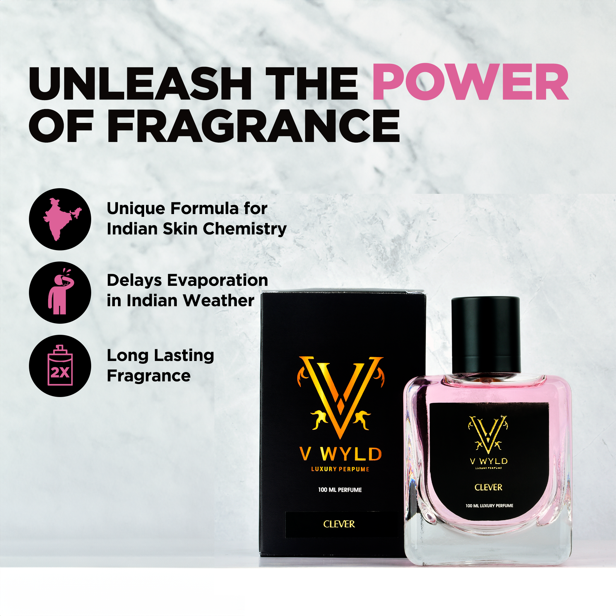 Top Picks for the long lasting perfume || V WYLD Clever 100ml